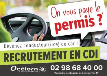 recrutement en CDI permis gratuit