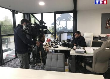 Reportage tournage TF1 pénurie conducteur autocar finistère