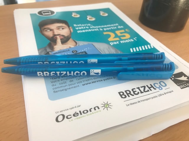 Océlorn Breizhgo employeur prise en charge des frais de transport en commun mobilité durable