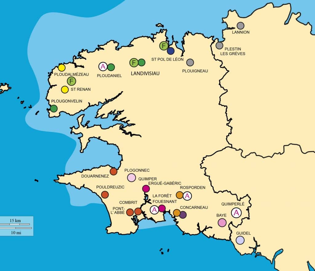 carte bretagne