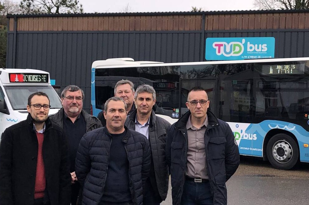 Nouveau : un bus hybride flambant neuf sur la ligne 2 à Douarnenez